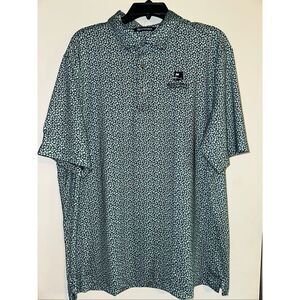 Cutter & Buck Paisley Wells Fargo Championship polo Golf shirt men’s XL Helena